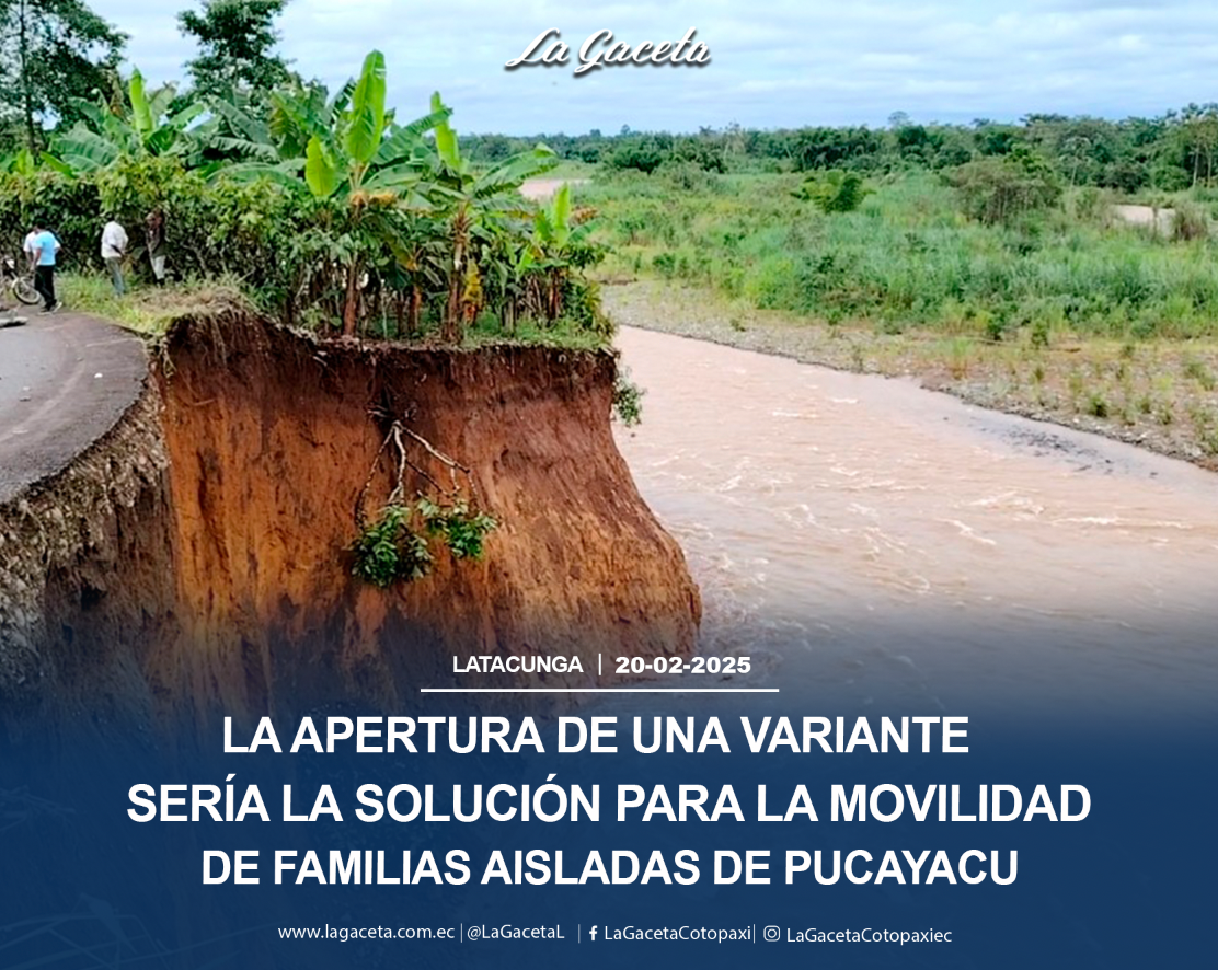 La apertura de una variante sería la solución para la movilidad de familias aisladas en comunidades de Pucayacu