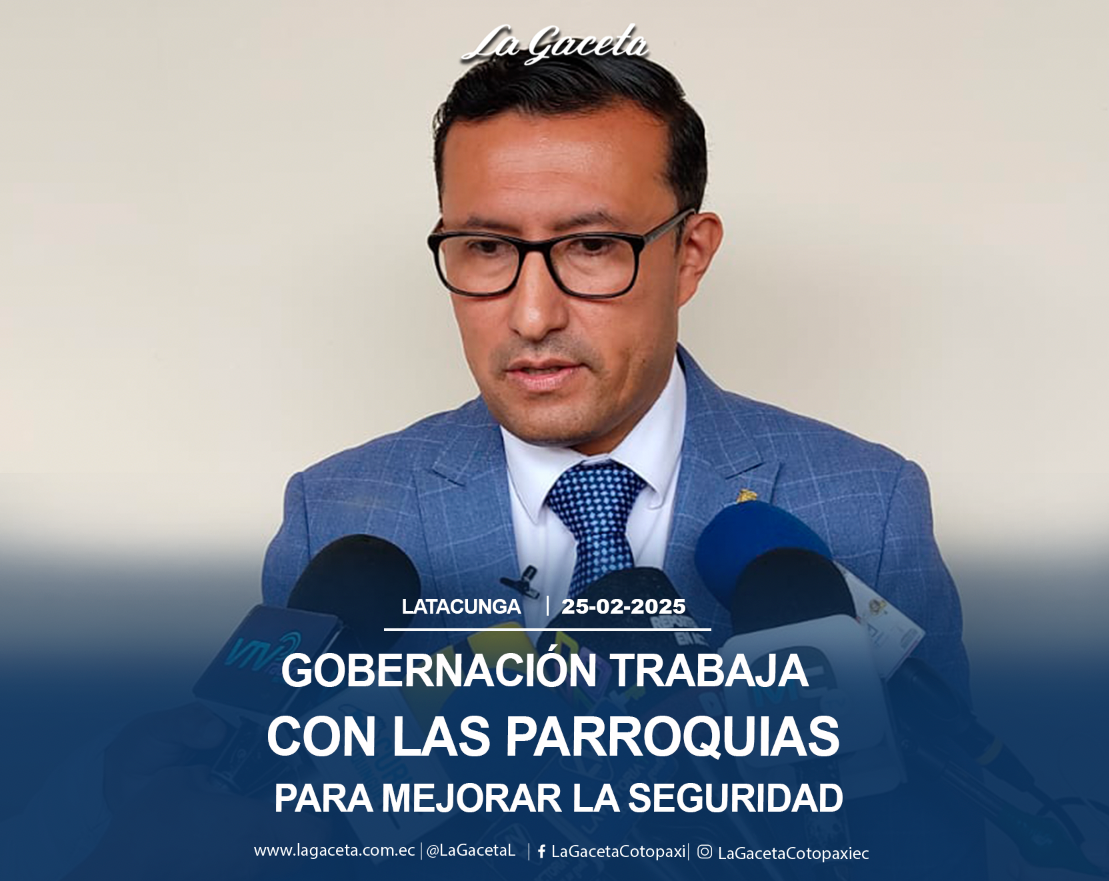 Gobernación trabaja con las parroquias para mejorar la seguridad