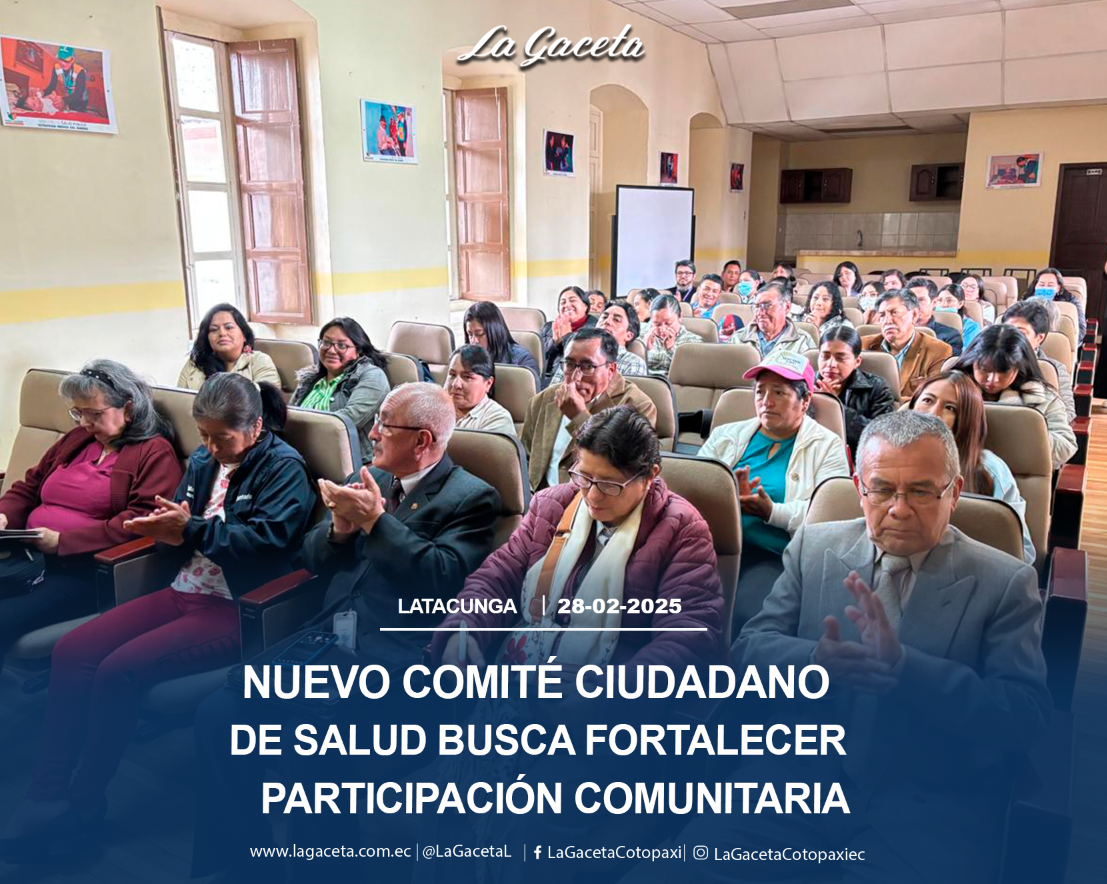 Nuevo Comité Ciudadano de Salud busca fortalecer participación comunitaria