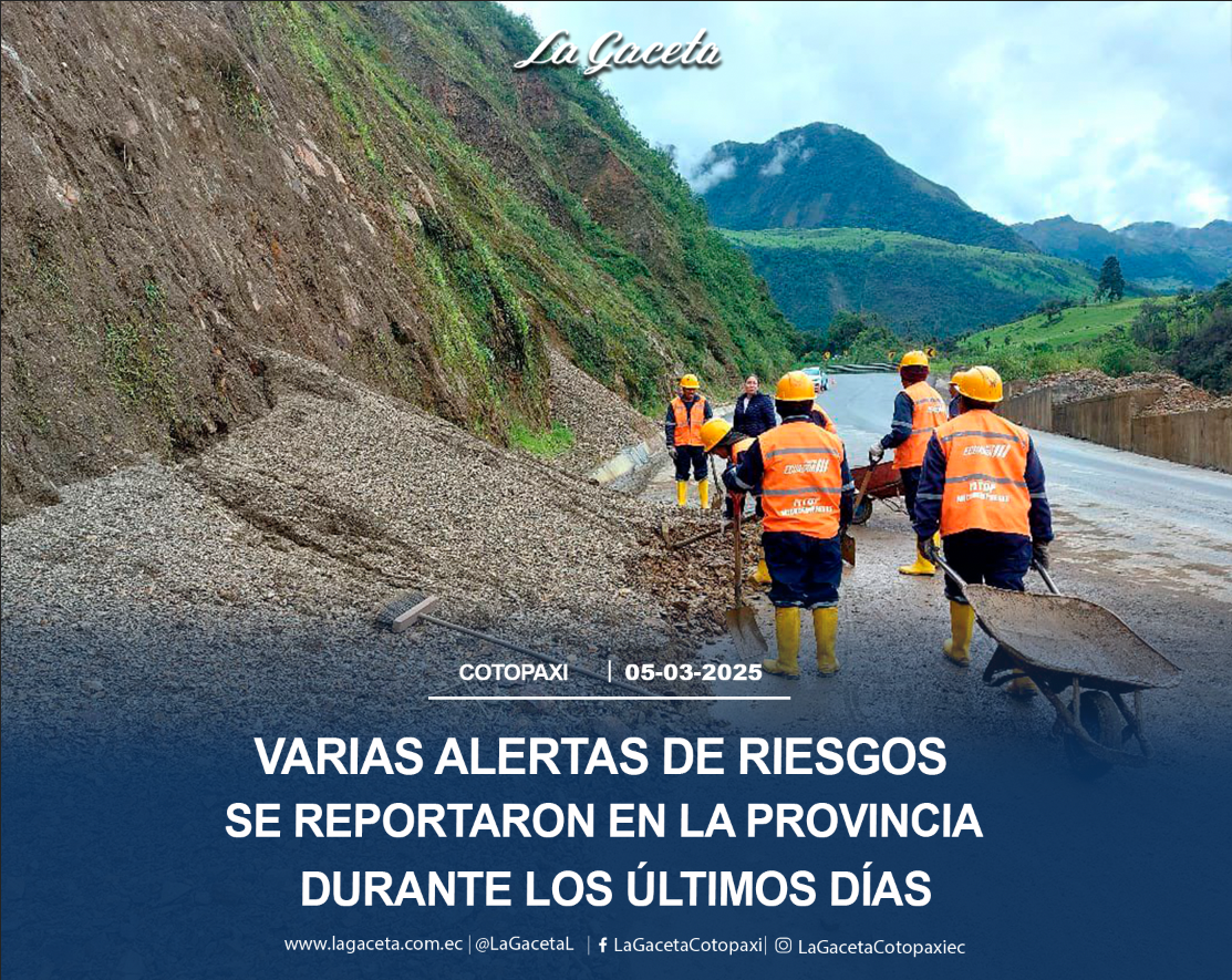 Varias alertas de riesgos se reportaron en la provincia durante los últimos días