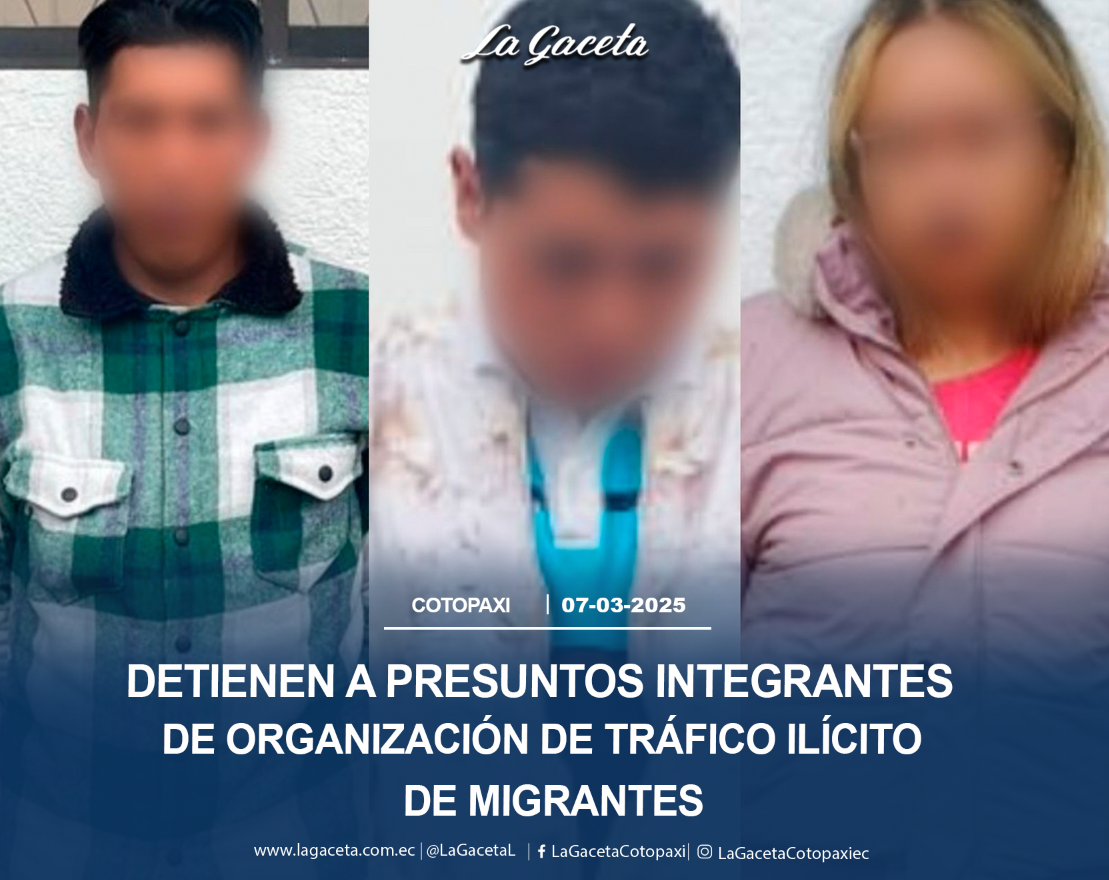 Detienen a presuntos integrantes de organización de tráfico ilícito de migrantes