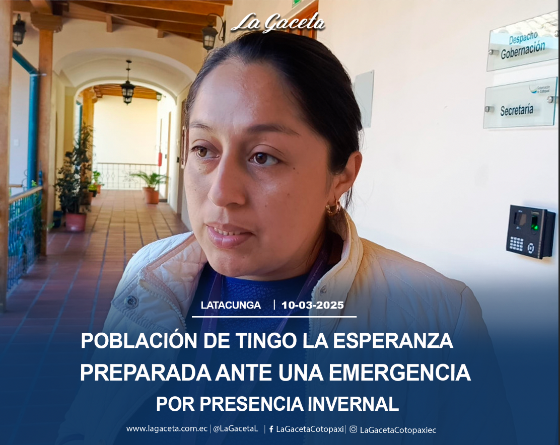 Población de Tingo La Esperanza preparada ante una emergencia por el invierno