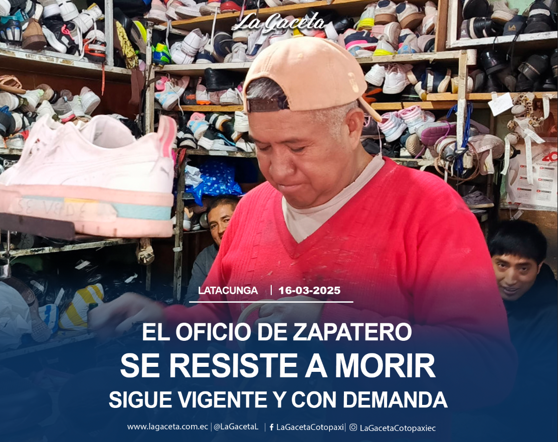 El oficio de zapatero se resiste a morir