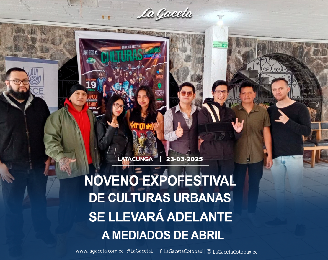 Noveno expofestival de Culturas Urbanas se llevará adelante a mediados de abril 