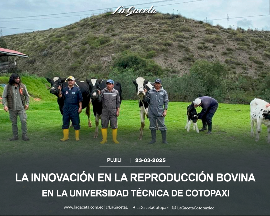 La innovación en la reproducción bovina en la Universidad Técnica de Cotopaxi