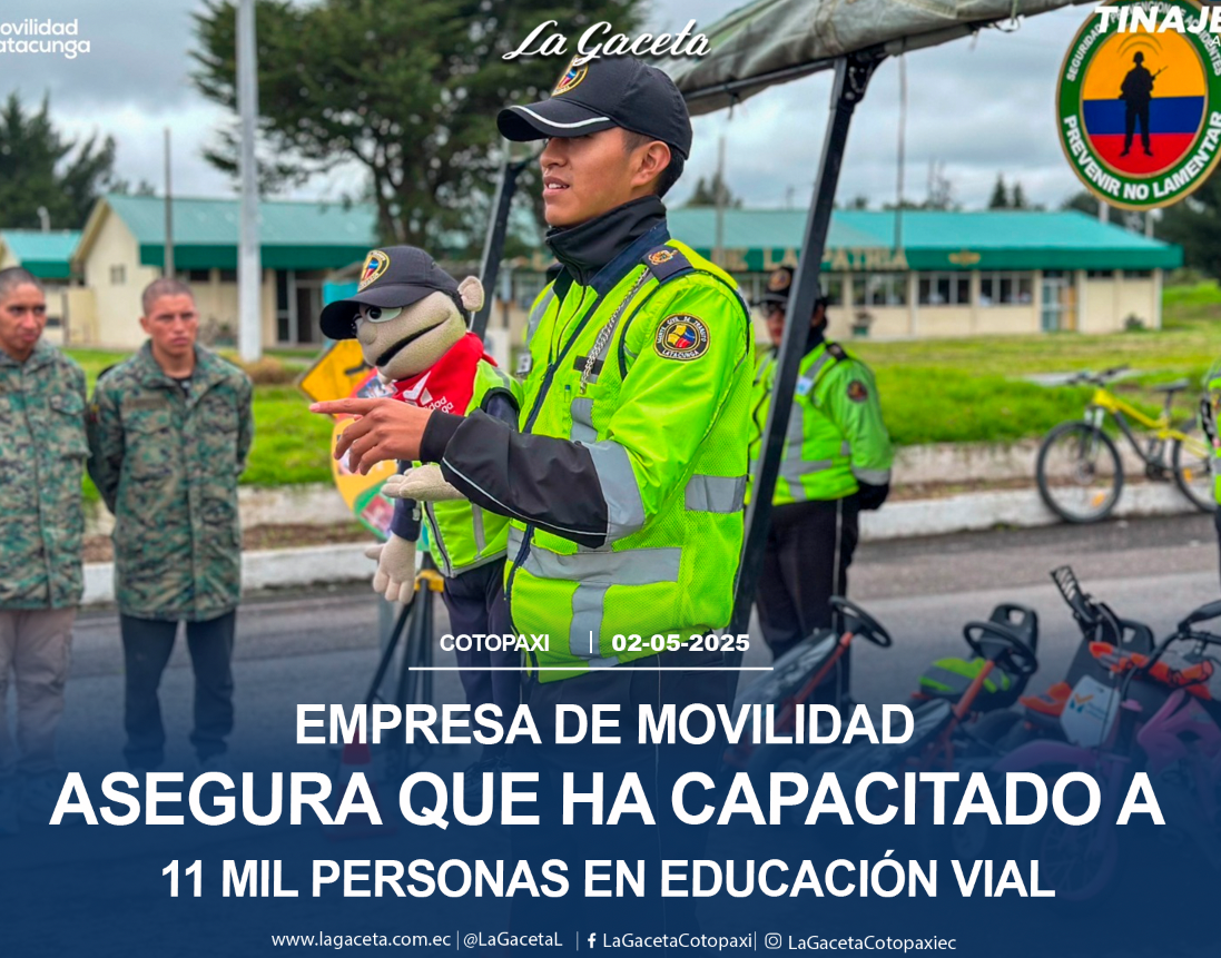 Empresa de Movilidad asegura que ha capacitado a 11 mil personas en Educación Vial