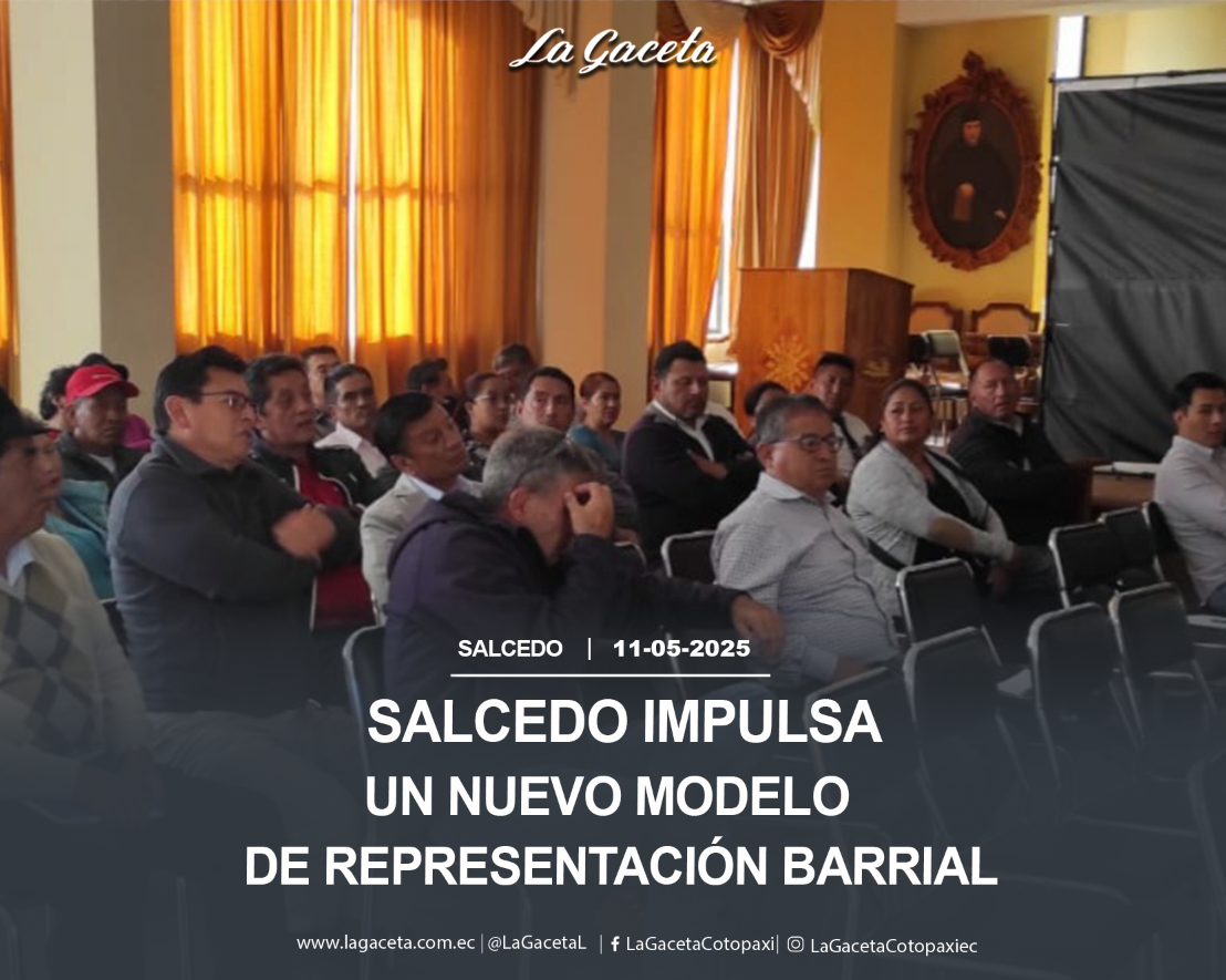 Salcedo impulsa un nuevo modelo de representación barrial
