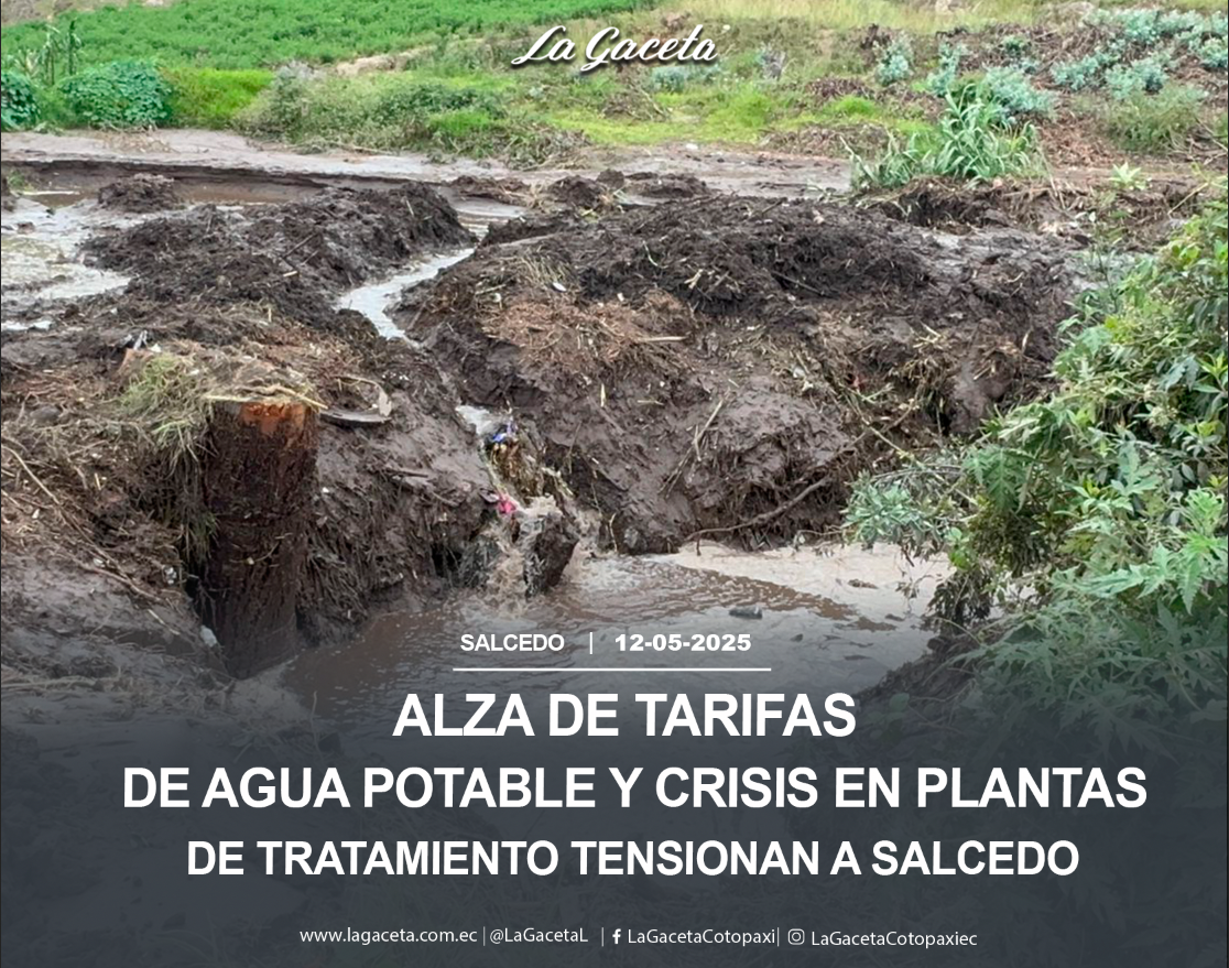 Alza de tarifas de agua potable y crisis en plantas de tratamiento tensionan a Salcedo