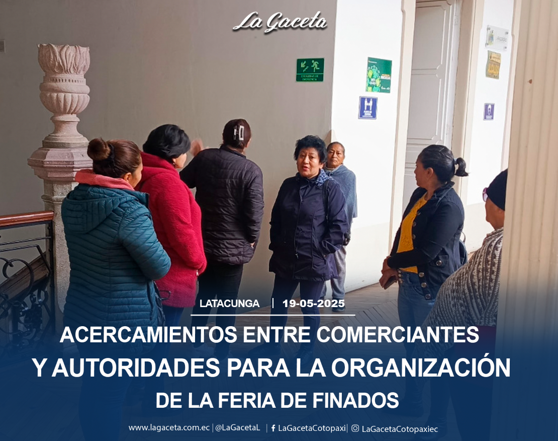 Acercamientos entre comerciantes y autoridades para la organización de la feria de finados