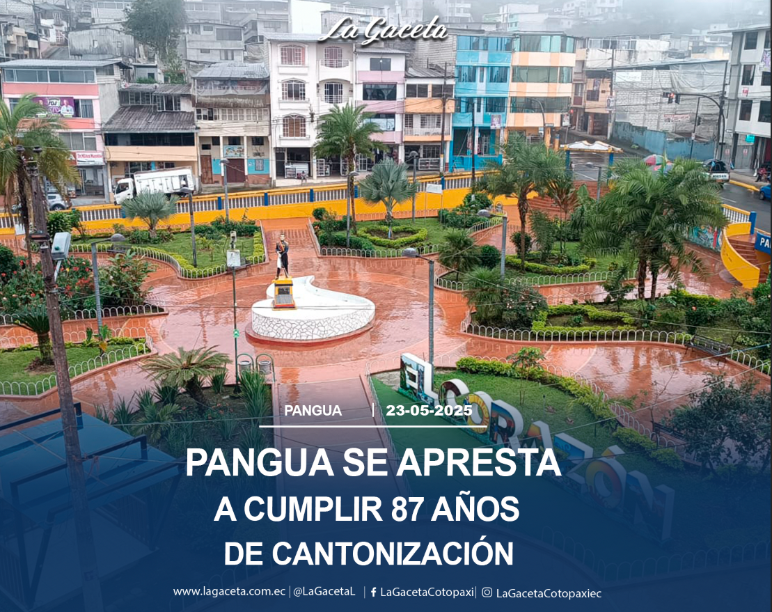 Pangua se apresta a cumplir 87 años de cantonización
