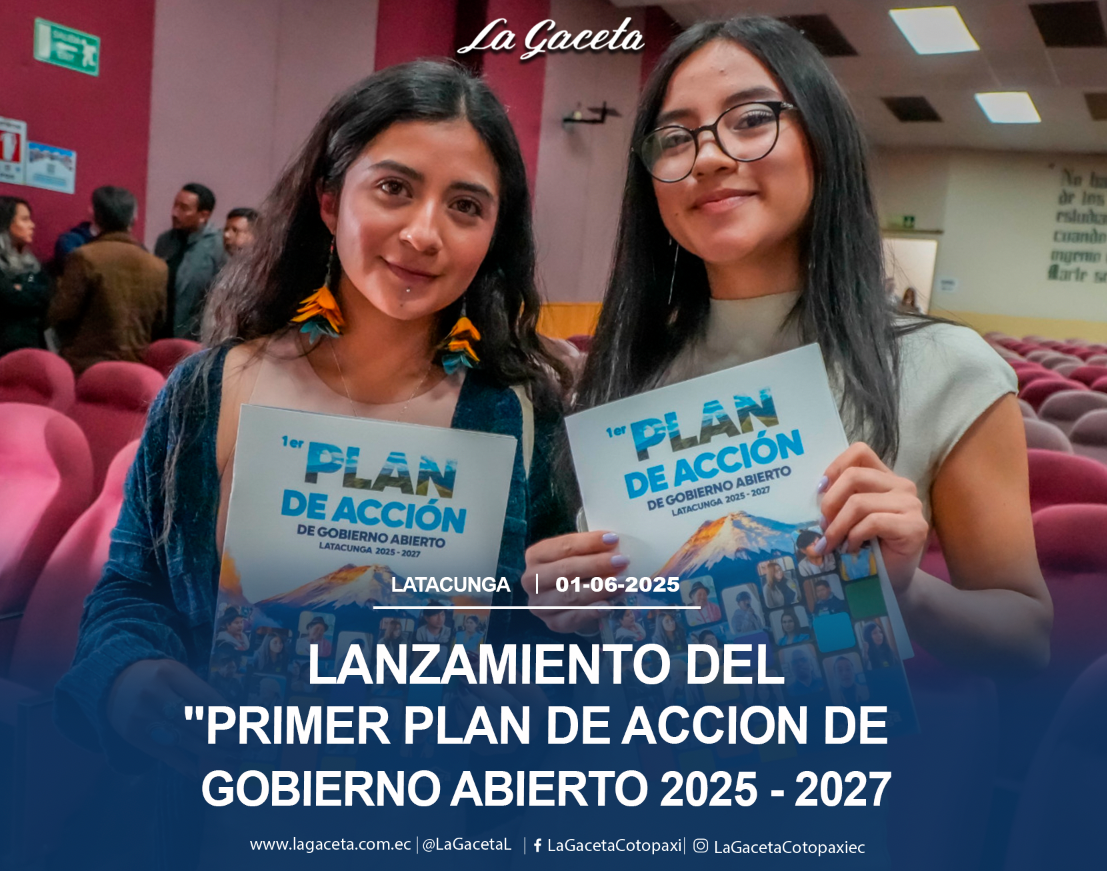 Lanzamiento del “primer plan de acción de gobierno abierto 2025-2027”