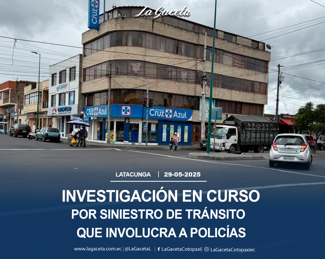 Investigación en curso por siniestro de tránsito que involucra a policías