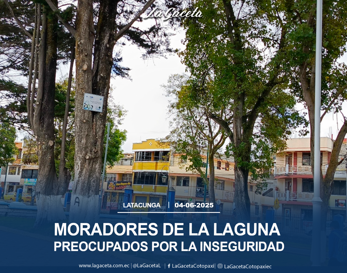 Moradores de barrio La Laguna preocupados por la inseguridad