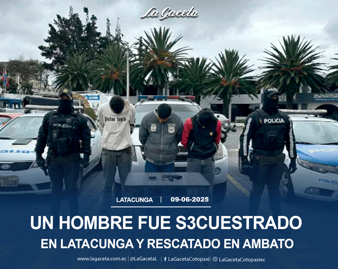 Un hombre fue s3cuestrado