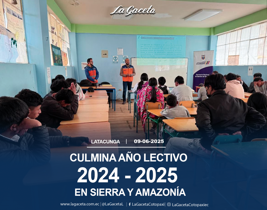 Culmina Año Lectivo 2024-2025 en Sierra y Amazonía