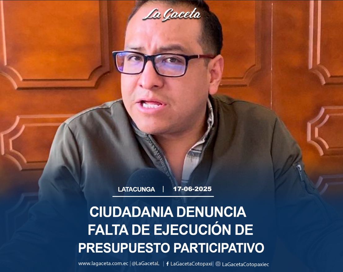 Ciudadanía denuncia falta de ejecución de presupuesto participativo