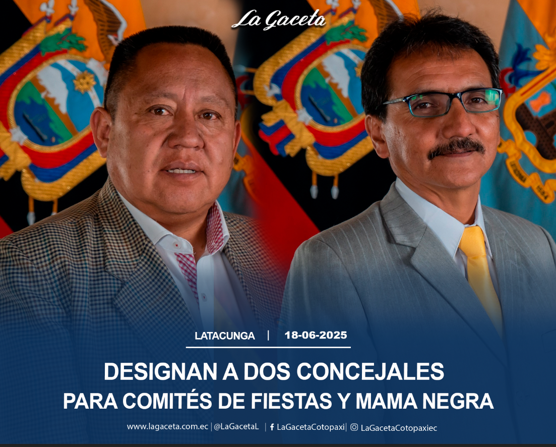 Designan a dos concejales para comités de fiestas y mama negra