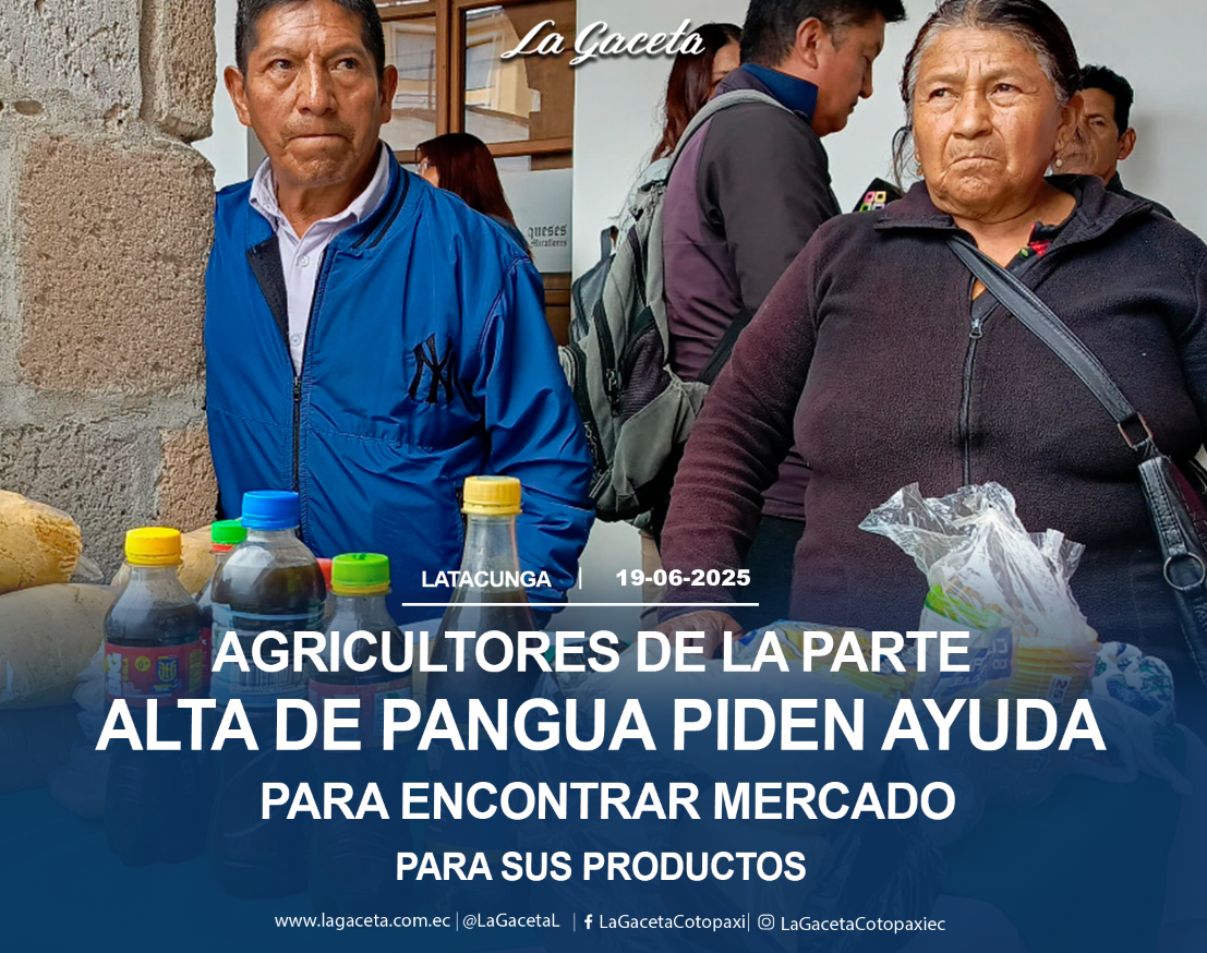 Agricultores de la parte alta de Pangua piden ayuda para encontrar mercado para sus productos