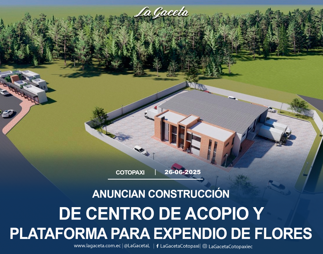 Anuncian construcción de centro de acopio y plataforma para expendio de flores