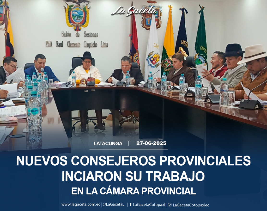 Nuevos consejeros provinciales iniciaron su trabajo en la Cámara Provincial