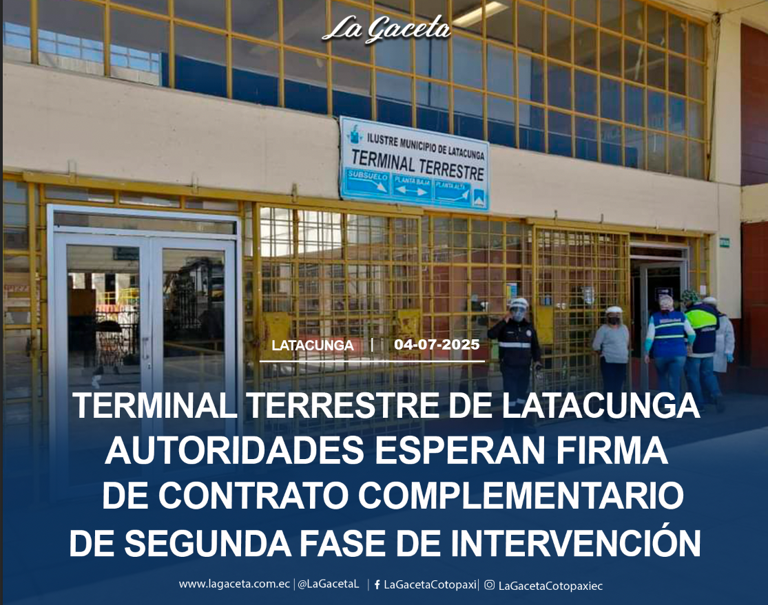 Terminal Terrestre de Latacunga