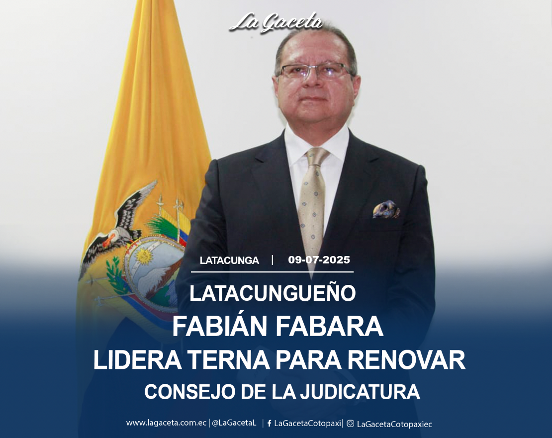 Latacungueño Fabián Fabara 