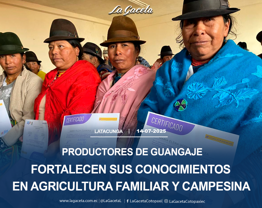 Productores de Guangaje fortalecen sus conocimientos en Agricultura Familiar Campesina