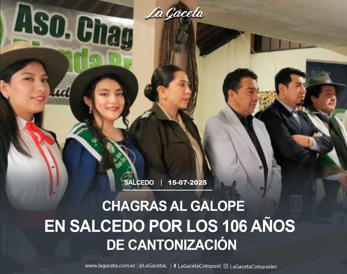 Chagras al galope en Salcedo por los 106 años de cantonización