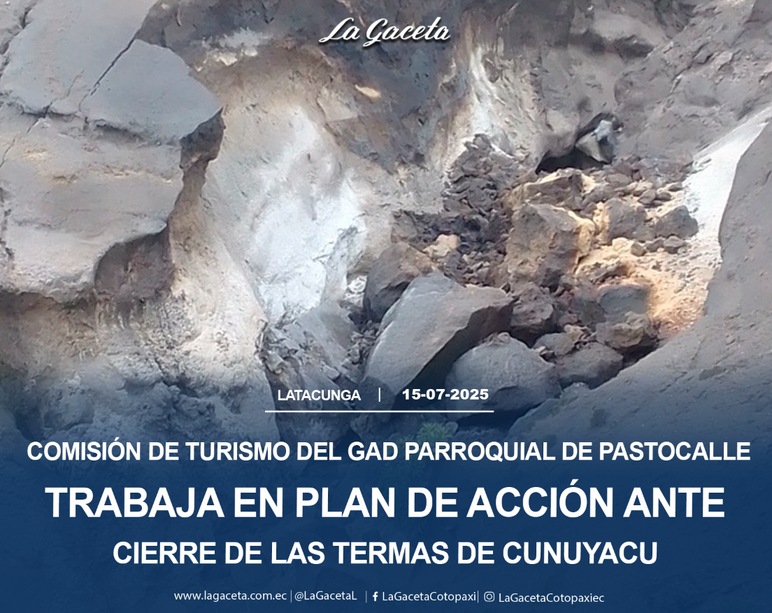 Comisión de Turismo del GAD Parroquial de Pastocalle 