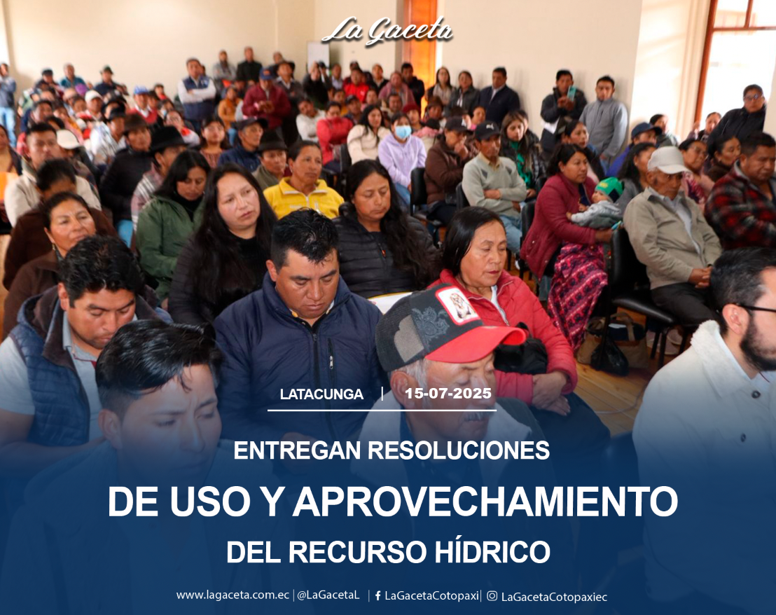 Entregan resoluciones de uso y aprovechamiento del recurso hídrico