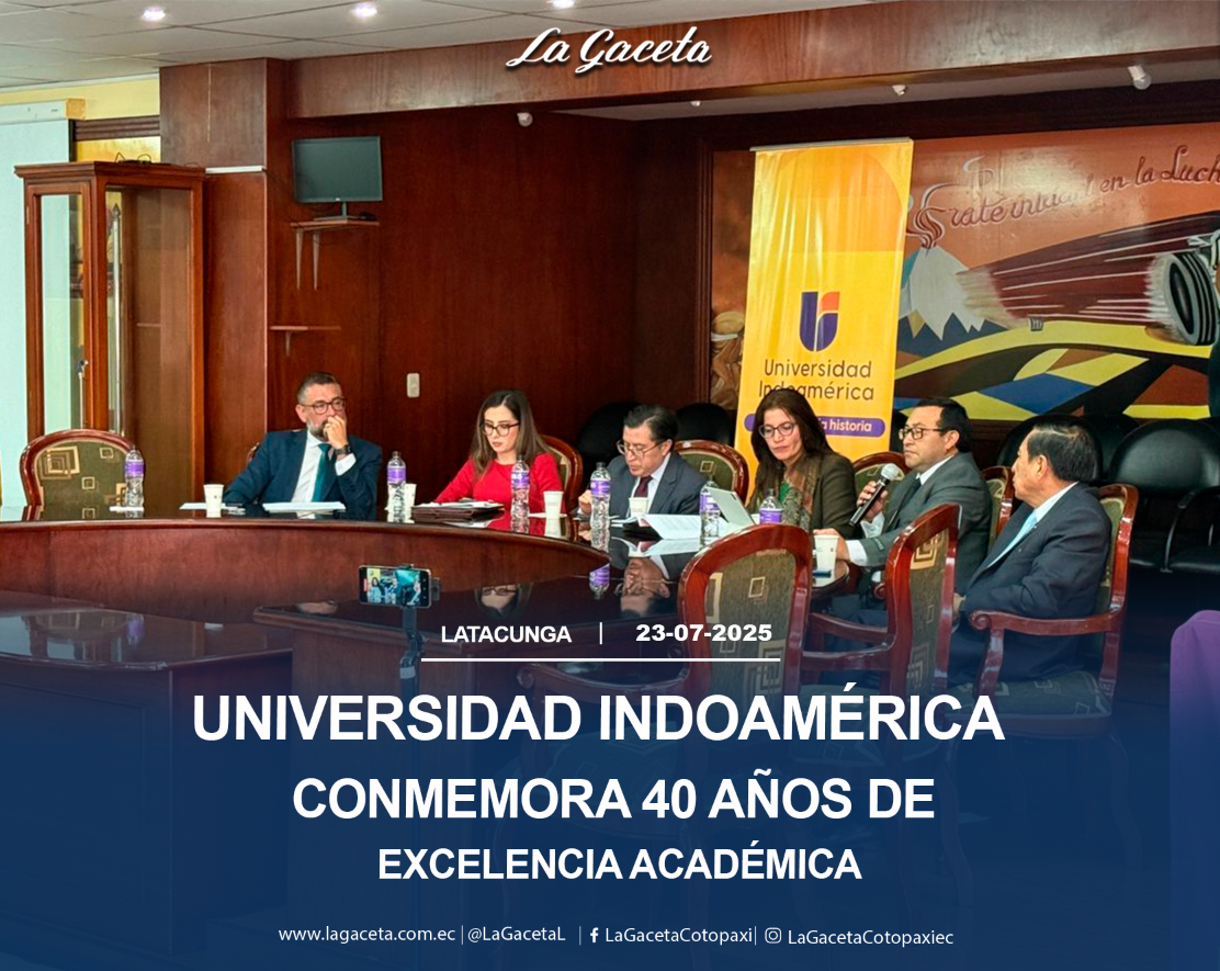 Universidad Indoamérica conmemora 40 años de excelencia académica