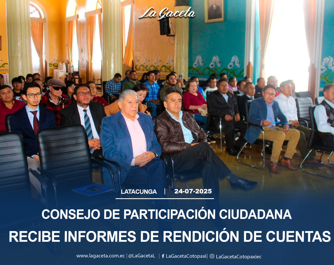 Consejo de Participación Ciudadana recibe informes de rendición de cuentas
