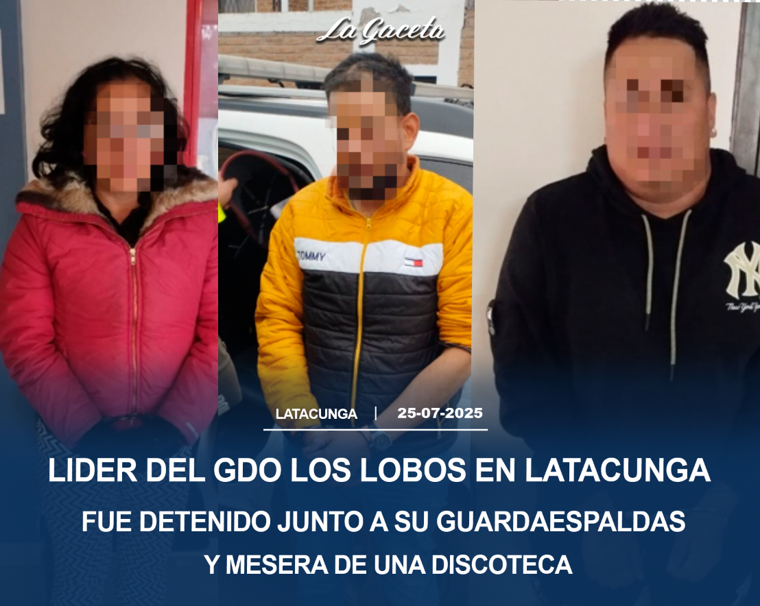 Líder del GDO Los Lobos en Latacunga 