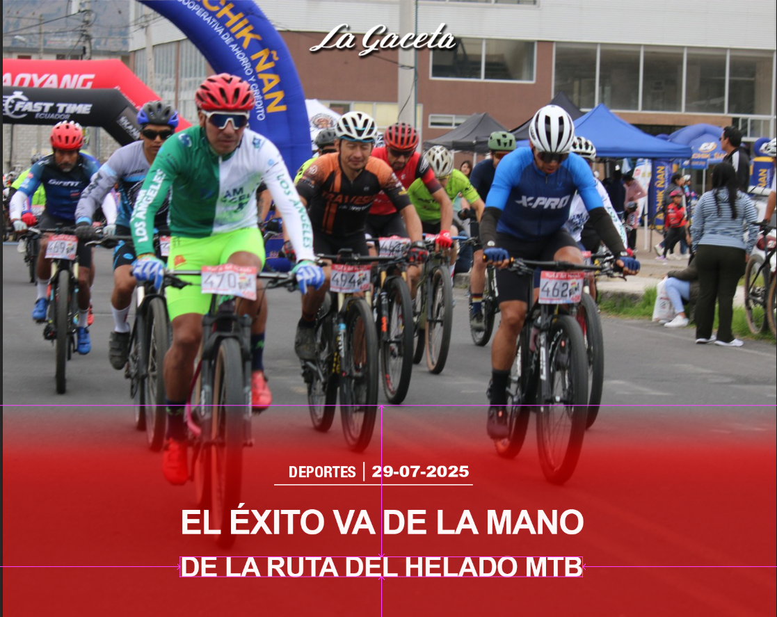 El éxito va de la mano de la Ruta del Helado MTB