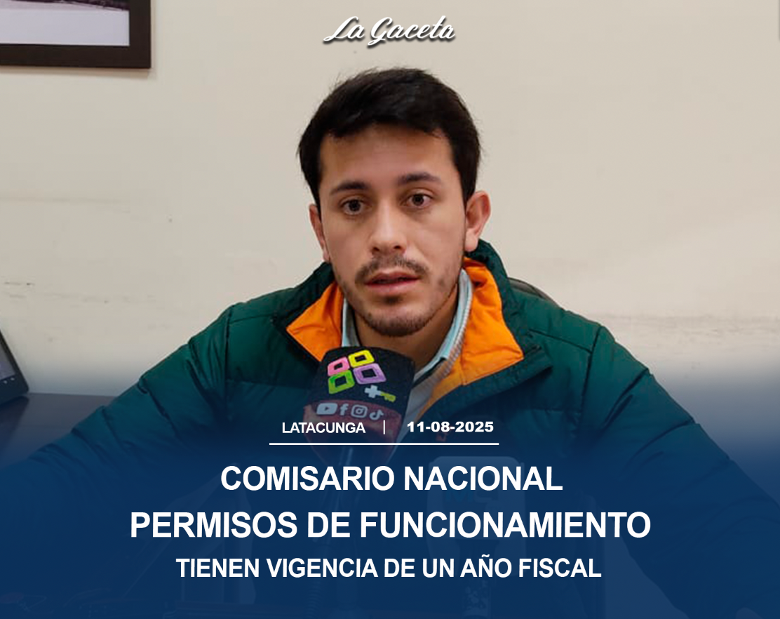 Permisos de funcionamiento tienen vigencia de un año fiscal