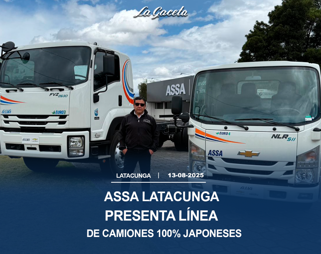 ASSA Latacunga presenta línea de camiones 100% japoneses