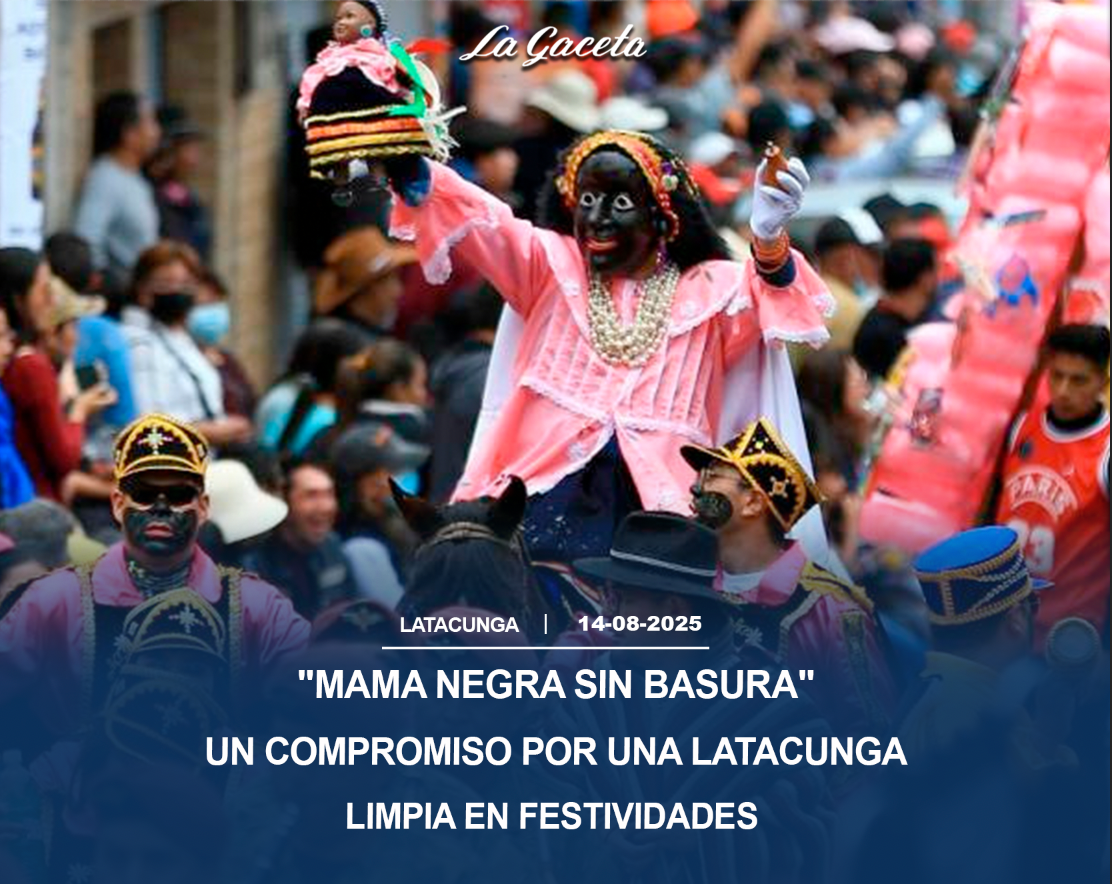 “Mama Negra sin basura”: 