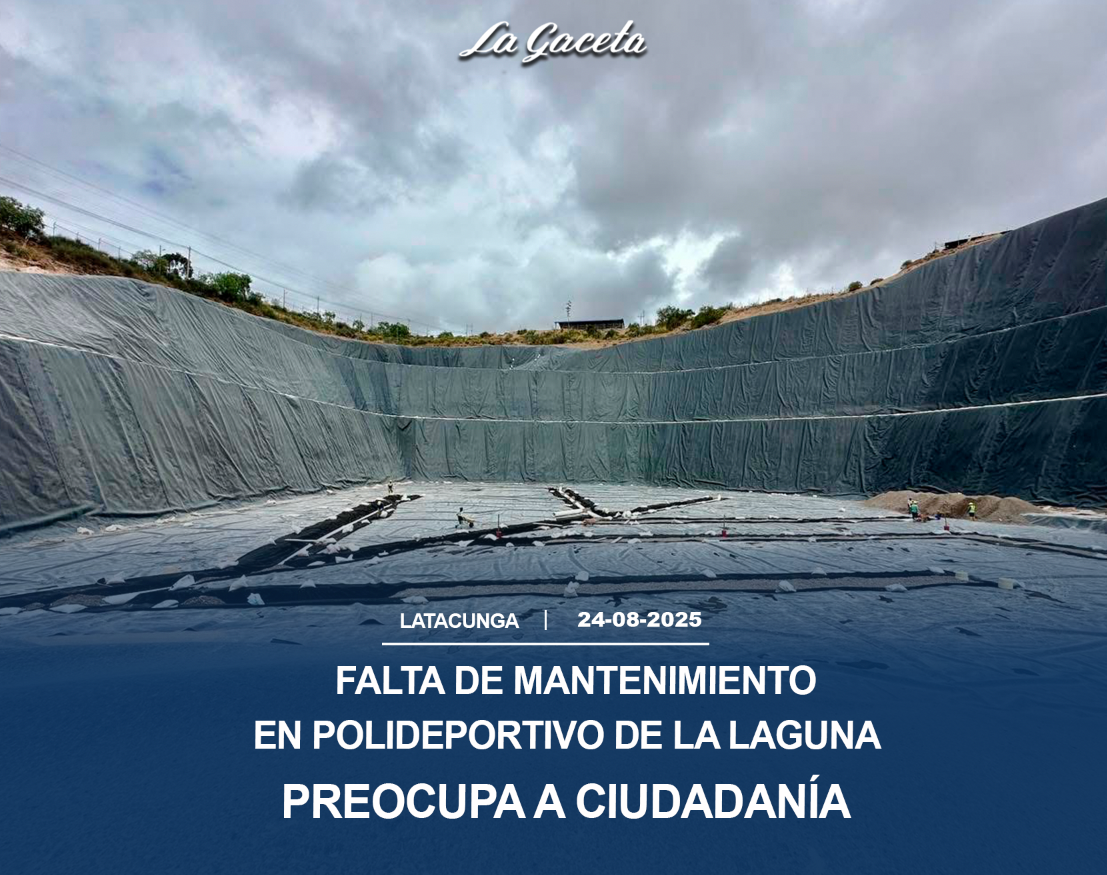 Falta de mantenimiento en polideportivo de La Laguna preocupa a ciudadanía