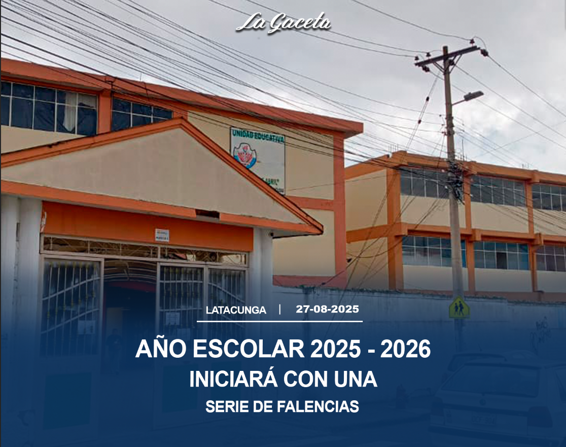 Año escolar 2025-2026 iniciará con una serie de falencias