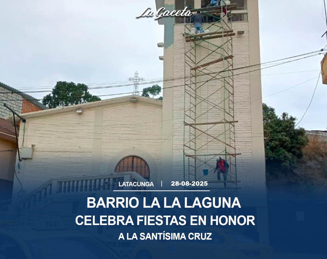 Entre el 2 y 14 de septiembre el barrio La Laguna vivirá sus fiestas en honor a la Santísima Cruz