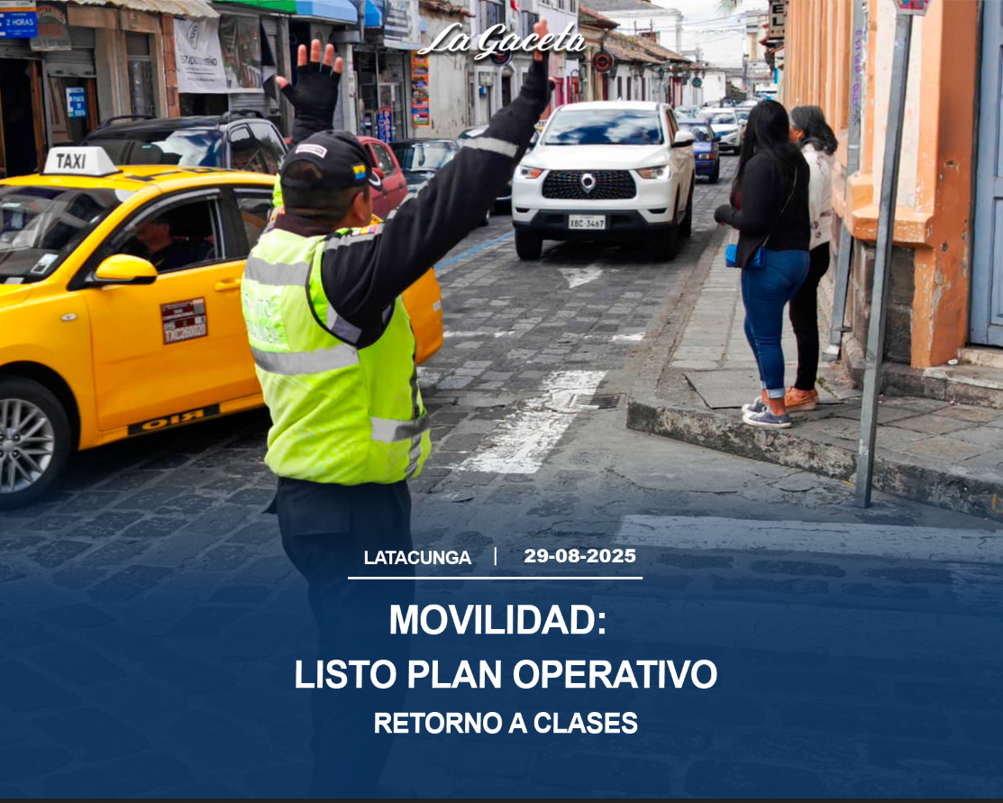 Movilidad: Listo Plan Operativo retorno a clases