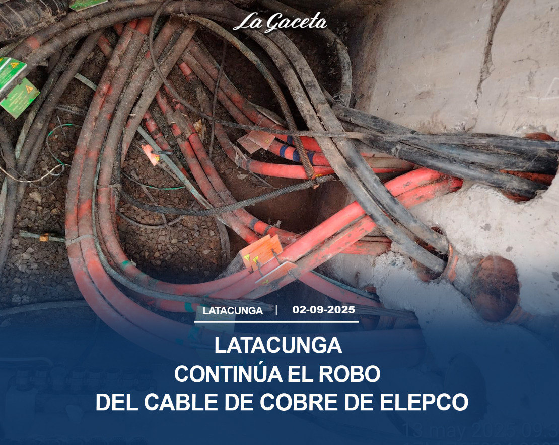 Continúa el robo del cable de cobre de Elepco en Latacunga