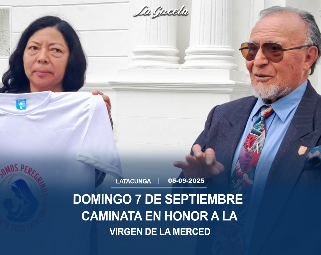 Caminata en honor de la Virgen de La Merced a la Chilintosa