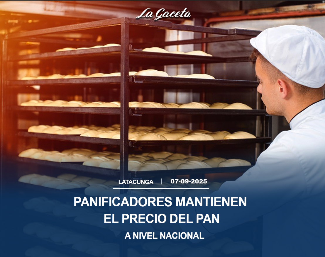 Panificadores mantiene el precio del pan a nivel nacional 