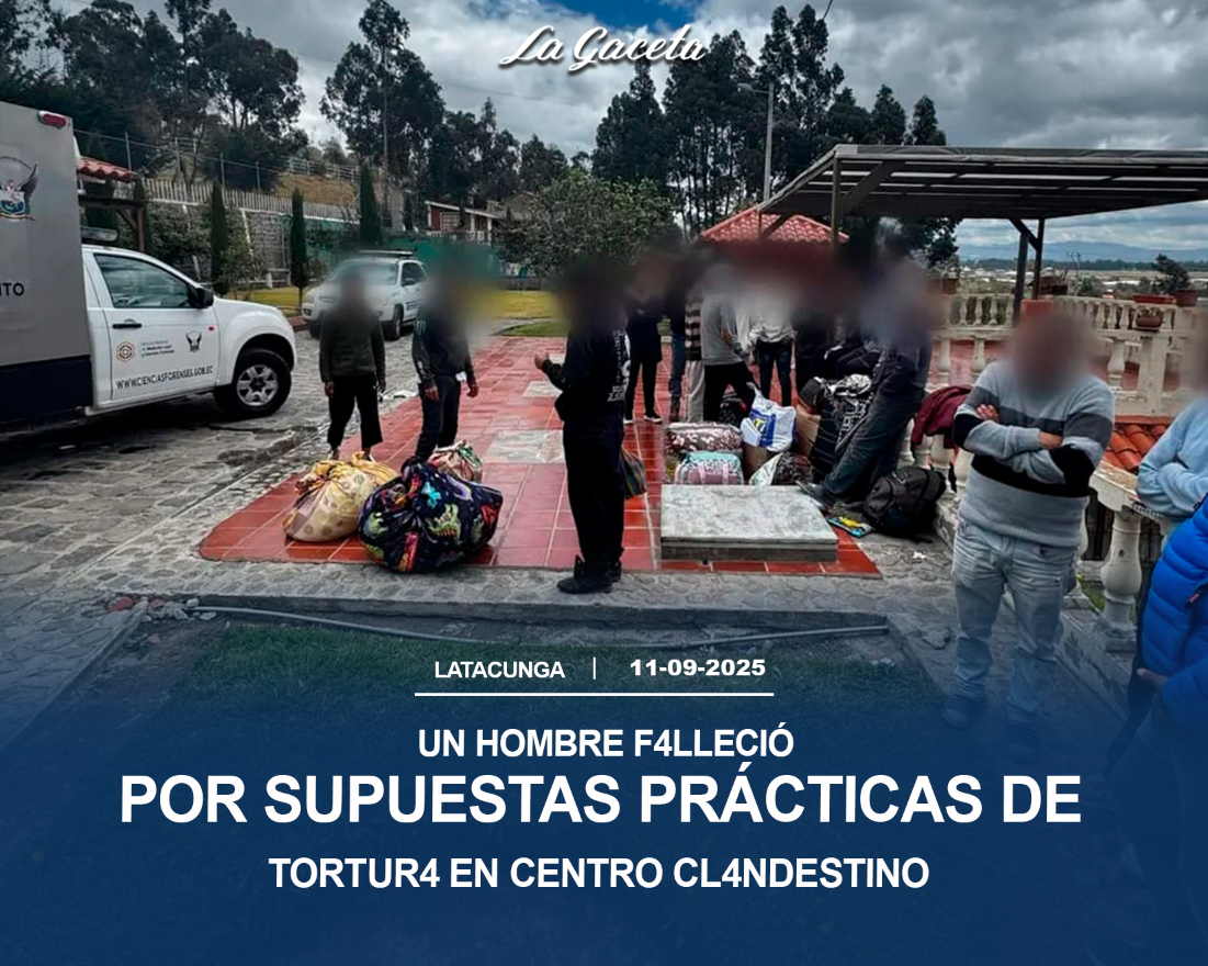 Un hombre falleció por supuestas prácticas de tortura en centro clandestino