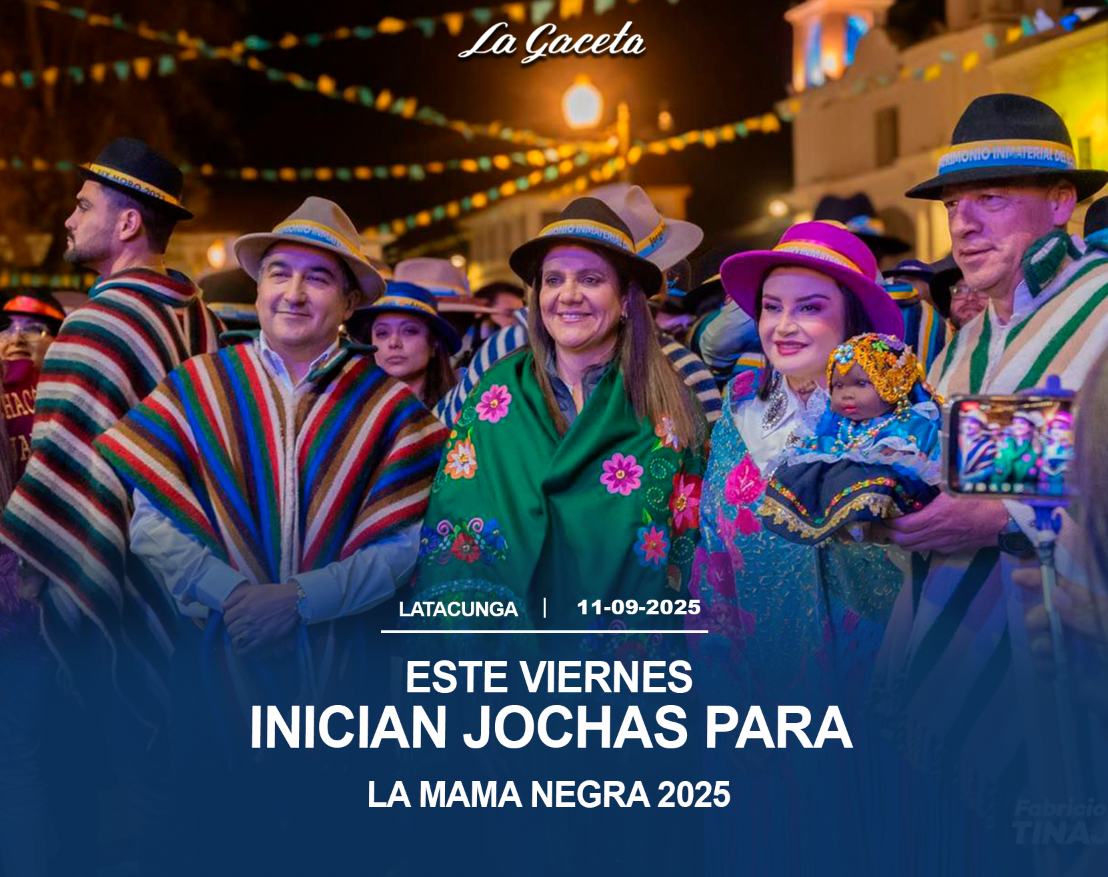 Este viernes inician jochas para la Mama Negra 2025