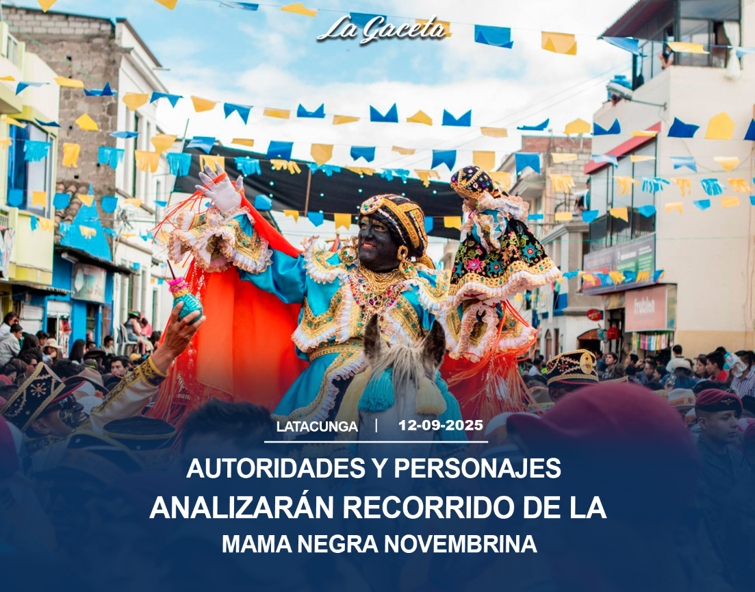 Autoridades y personajes analizarán recorrido de la Mama Negra novembrina