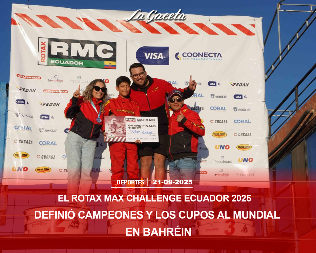 El Rotax Max Challenge Ecuador 2025, definió campeones y los cupos al mundial, en Bahréin