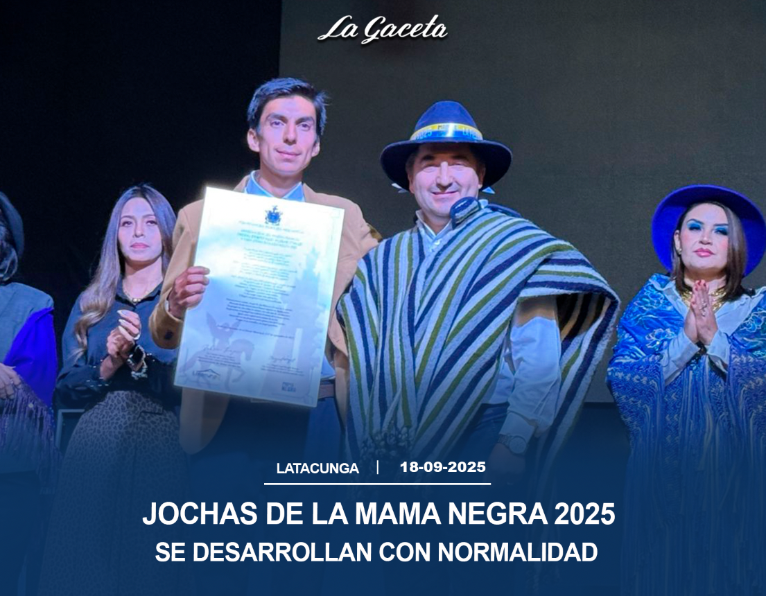 Jochas de la Mama Negra 2025 se desarrollan con normalidad en Latacunga