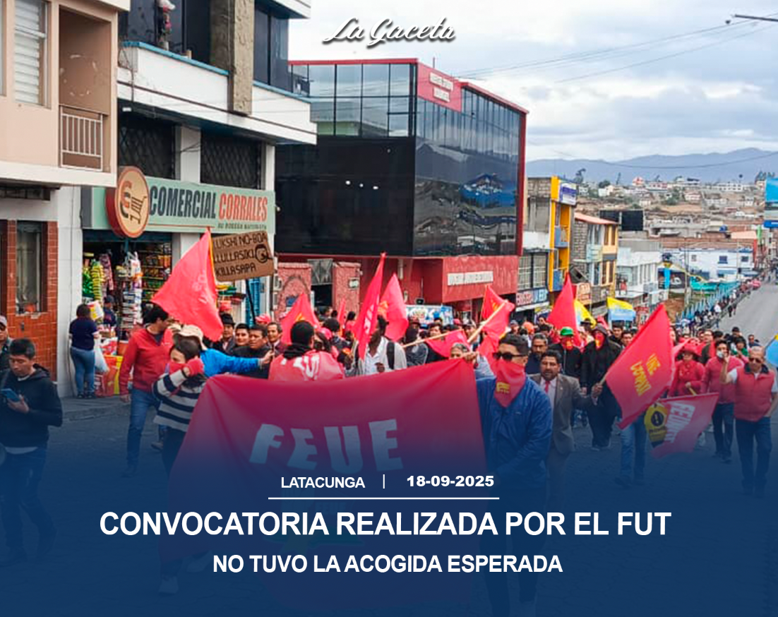 Convocatoria realizada por el FUT no tuvo la acogida esperada